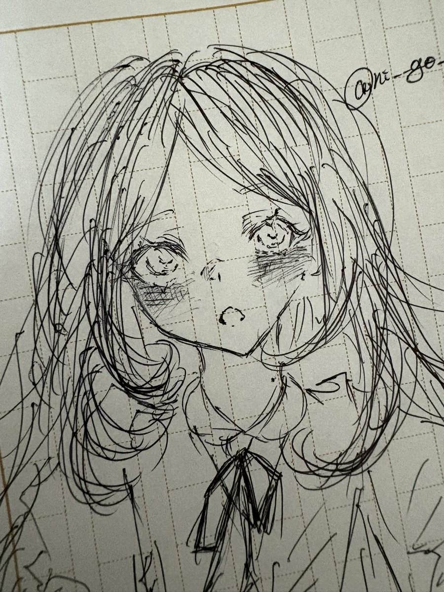 ni__go_'s tweet photo. １発描きガール
どおりで読書感想文が進まないわけだよ https://t.co/JEUPqTH1fw