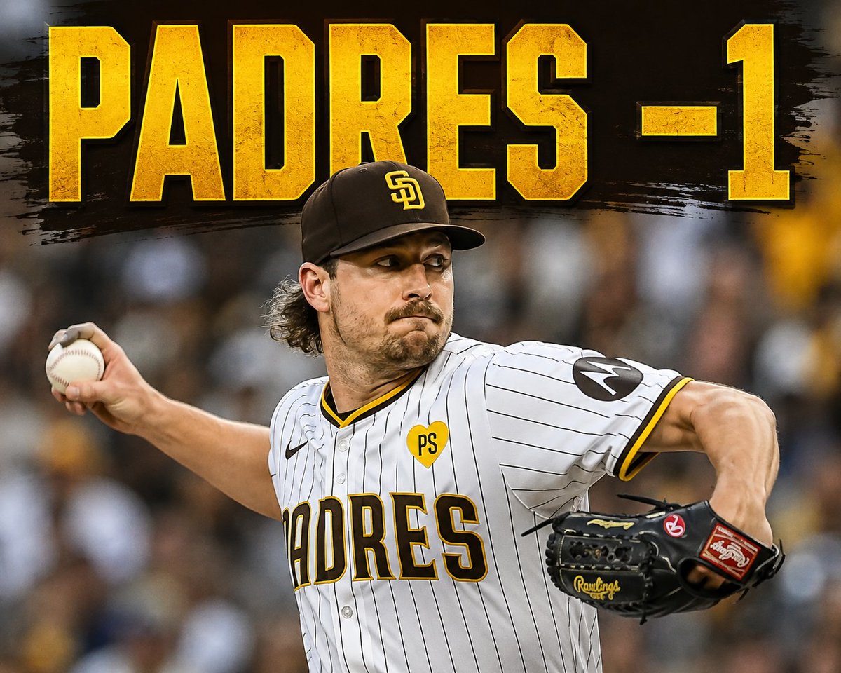 PicksureTj's tweet photo. PICK MLB

La combinación de Michael King (3.38 ERA) entregando 6 entradas de calidad,  un bullpen más sólido, una ofensiva que llega encendida y el mejor momento reciente de San Diego hace que los Padres tengan argumentos estadísticos para imponerse hoy.

PADRES -1 https://t.co/JPbvMpJcRb