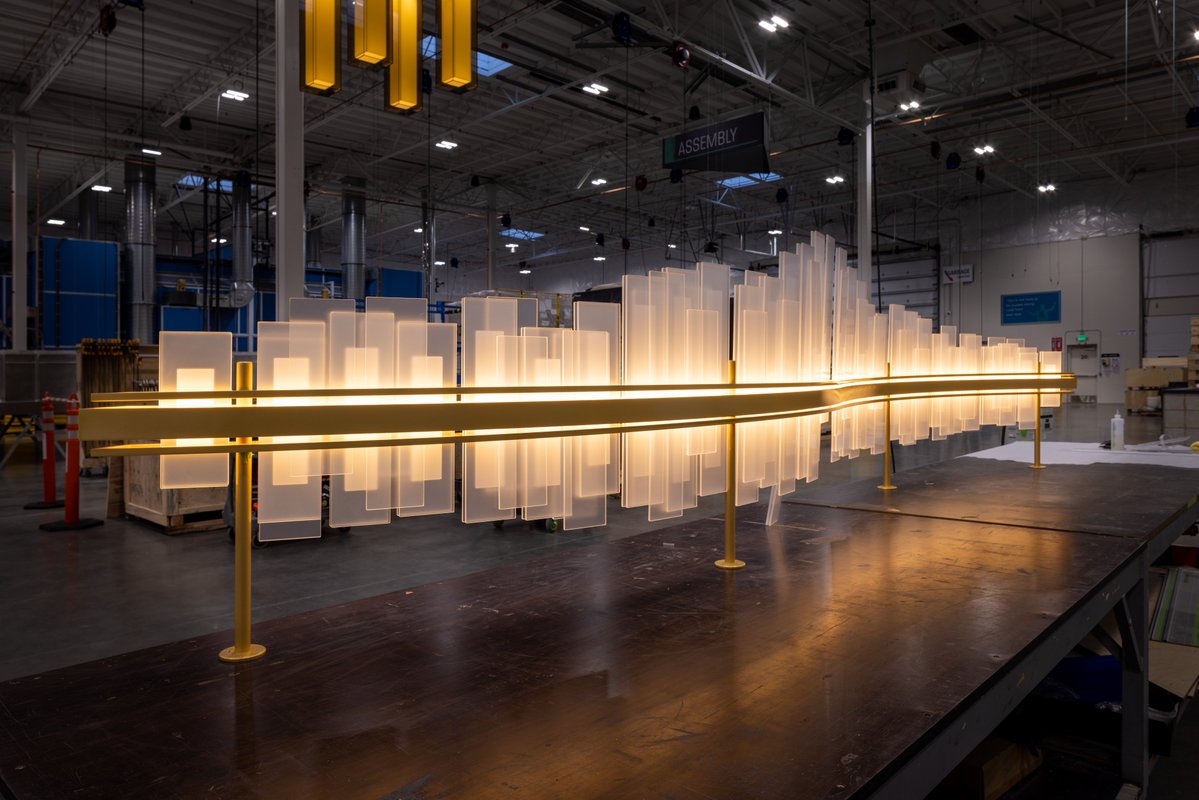 I5Design's tweet photo. A behind-the-scenes look at the pre-fabrication process for the Prairie Knights Casino Hunter's Club custom decor.
#designbuild #casinodesign #casinoarchitecture #gamingfloor #customfabrication #remodel #commercialremodel https://t.co/V1c8FAjrUQ