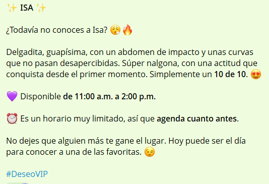 DeseoEliteSLP's tweet photo. ¿Aún no estás en Telegram?🔥

Ahí encontrarás más fotos, información de cada una de las chicas, horarios actualizados, novedades y contenido exclusivo que no publicamos en otros lugares. 😈
Únete aquí:
https://t.co/EO6VtaJFLX
No te quedes solo con una parte... entra 💜
#DeseoVIP https://t.co/R49Ecl9R83