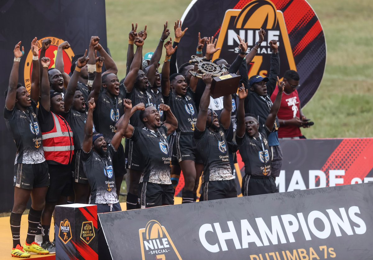 piratesrugbyUG's tweet photo. MCM alert 🚨 

Captain Timothy Kisiga in 2024

Captain Jones Kamiza in 2025

Captain Alex Aturinda in 2026

All lifting the #Rujumba7s trophy on home ground.

COME ON YOU PIRATES 🏴‍☠️ 

#StanbicPirates ll #RokeWithPirates ll #VisitKPA ll #PiratesStrong https://t.co/d2wZtQFdSO