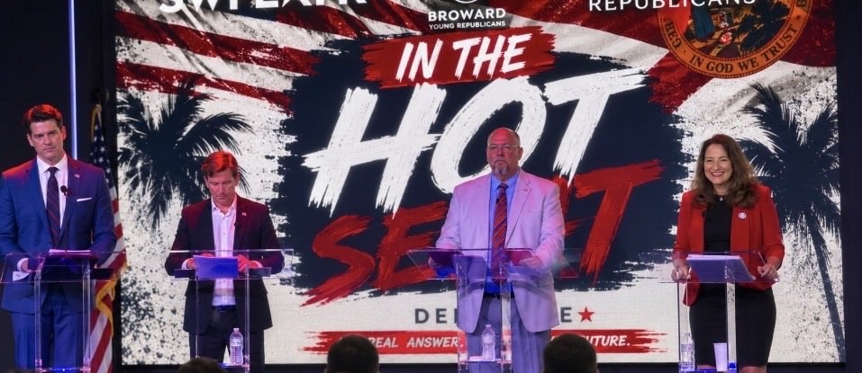 THasdorff's tweet photo. Great debate this weekend with the Southwest Florida young Republicans! #terriforcongress #palmbeachyr #SWFLYR #browardyr #AmericaFirst 
Paid for by Terri for Congress https://t.co/ZvVf3LJY7y