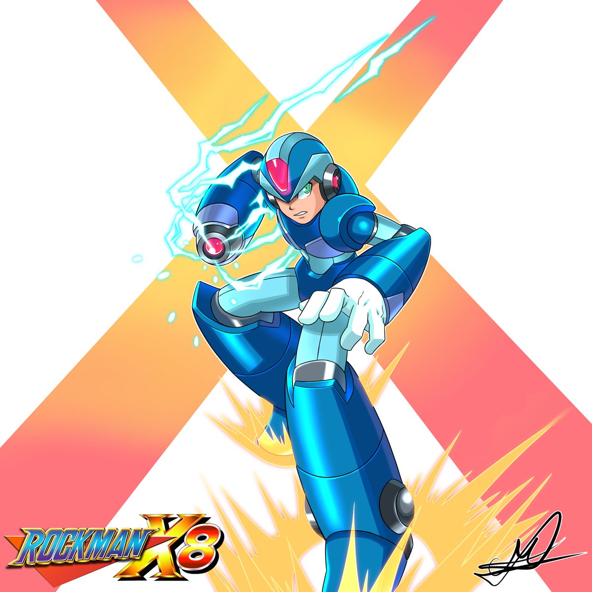 RockArtistZ's tweet photo. Rockman X8 - Maverick Hunter´s

#RockmanX30th  #rockmanx #rockman #megaman https://t.co/ZVNUYsoKT4