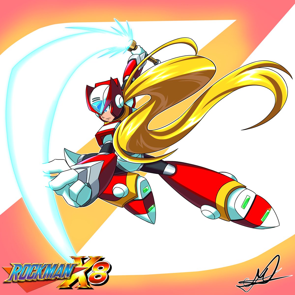 RockArtistZ's tweet photo. Rockman X8 - Maverick Hunter´s

#RockmanX30th  #rockmanx #rockman #megaman https://t.co/ZVNUYsoKT4