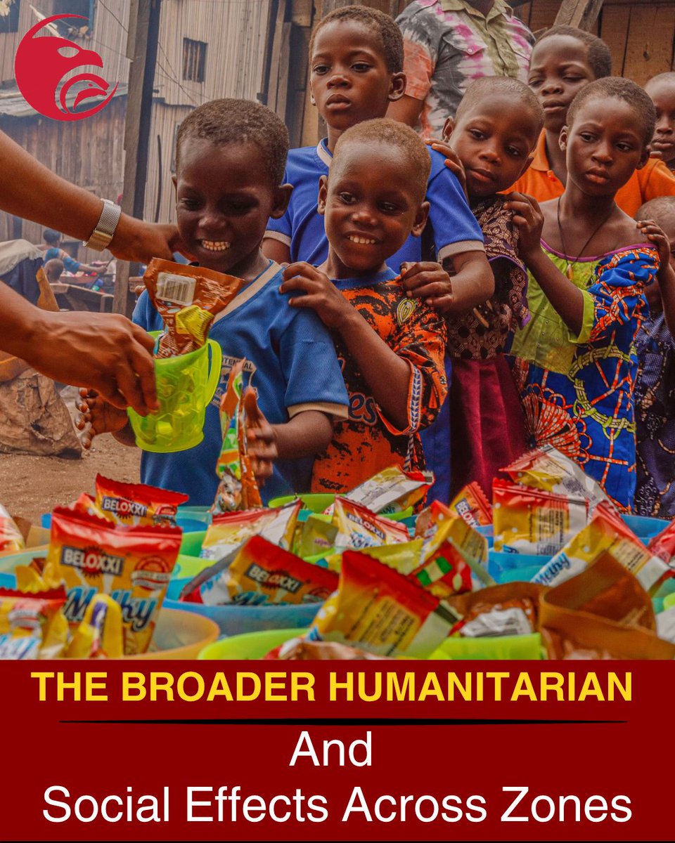 Eagle_BadgerNG's tweet photo. Security challenges in Nigeria extend beyond statistics; they disrupt education, food security, and basic livelihoods across every zone.

Addressing these core human impacts isn't just a humanitarian necessity; it is foundational for long-term national stability.

Swipe through to see the reality and insights. 

Follow @EagleBadger for timely insights and critical updates across all platforms.

#EagleBadger #HumanitarianImpact #Nigeria #Security #Education #FoodInsecurity #StayAhead #StayInformed
