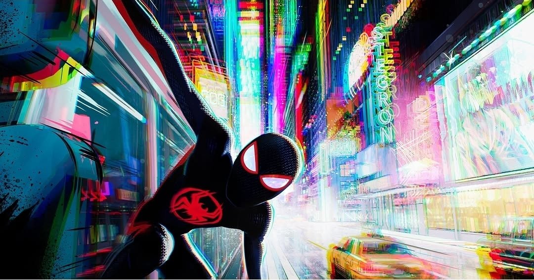 SpiderManShots's tweet photo. Spider-Man: Beyond the Spider-Verse 

- 18 June, 2027 https://t.co/niGWe9varn