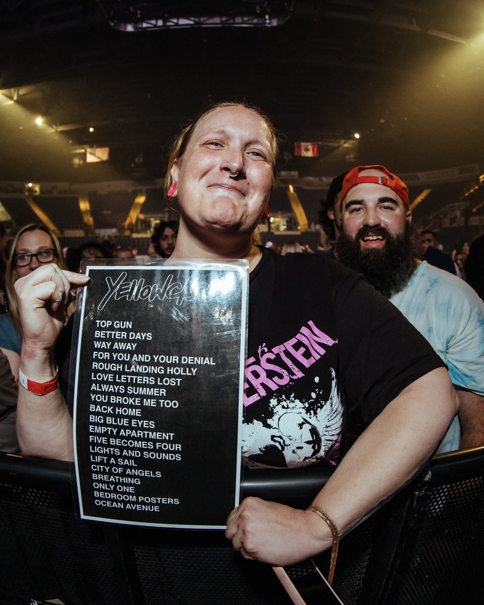 Yellowcard's tweet photo. We’re under a week out from @Musikfest 2026 in Bethlehem, PA with @TBSOfficial and @The_Click_Five! What songs do you hope make the setlist? ✍️

📷: @joebradyphoto https://t.co/H353L9NxOu