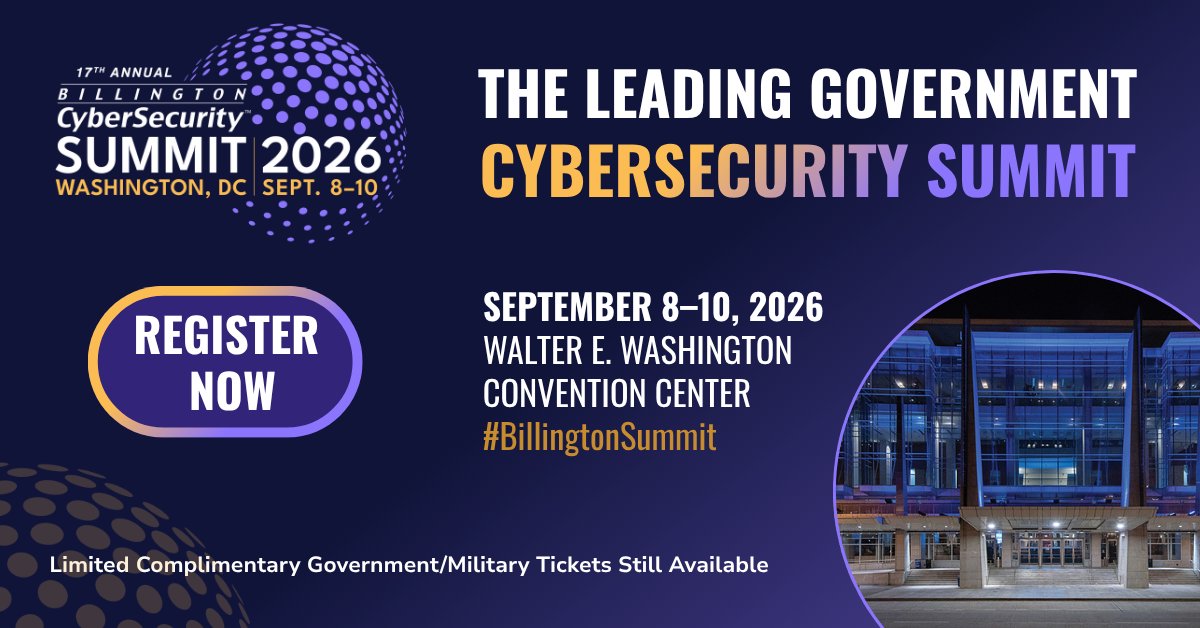 W2Comm's tweet photo. W2 Communications is excited to be a Community Partner for the Billington Cybersecurity Summit on Sept. 8-10 in Washington, DC! The Summit brings together top speakers and attendees to discuss current challenges in cybersecurity.

Learn more and register: https://t.co/zuTbrOC510 https://t.co/fXU4kmXrDI