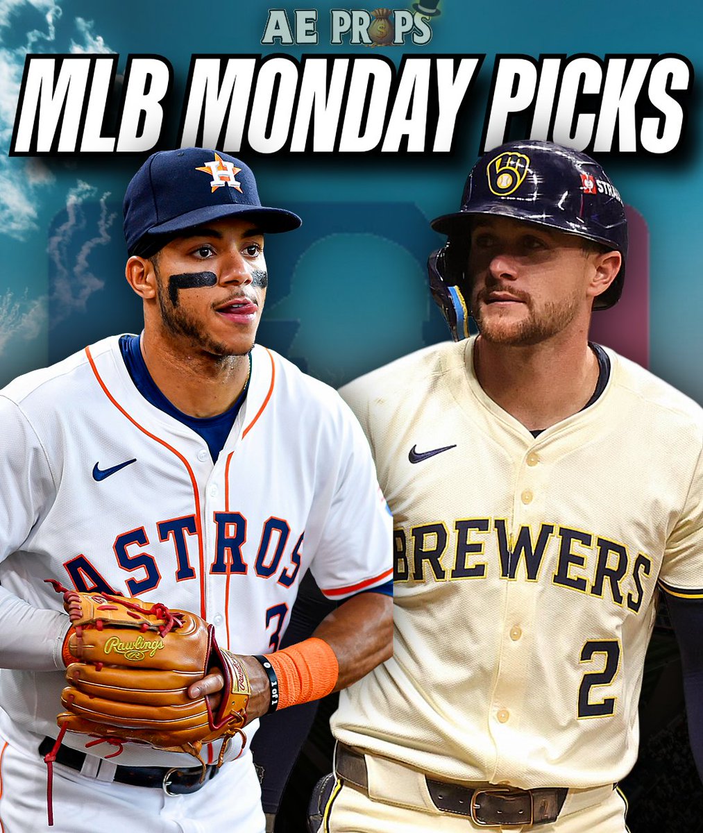 AEProps's tweet photo. 🎯 We analyzed ALL 8 MLB games on Monday's slate...            

Here are our 4 FAVORITE plays for August 3rd's games! 📊👇