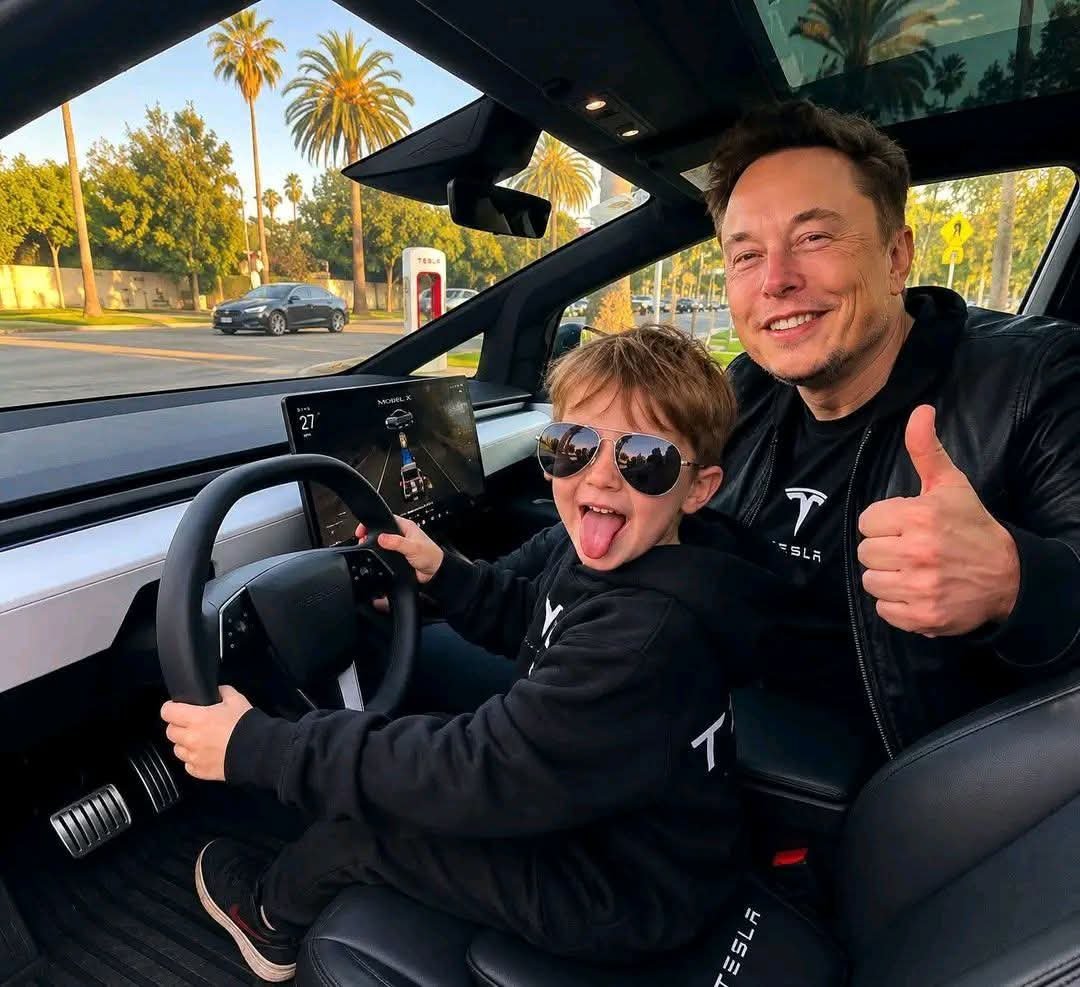HonestTakesX's tweet photo. 🚗👨‍👦 Be honest…

Road trip with Elon Musk and Lil X! 🚀❤️

Who do you think is having more fun?

🅰️ 😎 Elon
🅱️ 👦 Lil X
🅲️ 🚗 The Tesla
🅳️ 😂 All of them!

One letter only! 👇✨ https://t.co/NqvvQUpbCm