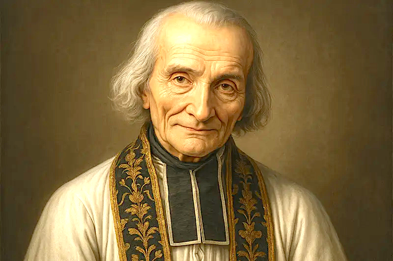 1osCristianos's tweet photo. EL SANTO CURA DE ARS - Juan María Vianney.
4 de agosto -Patrono de los sacerdotes

Nació en un pueblo cercano a Lyon en 1786. Tuvo que superar muchas dificultades hasta ordenarse sacerdote. Destinado a la parroquia de Ars, ejerció allí durante 42 años.

https://t.co/HiF5txQhCF https://t.co/leAgPKjkgr