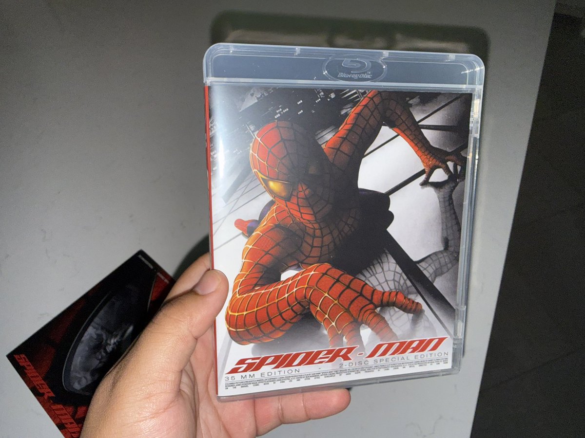 BaileyTrey5's tweet photo. My 35MM version of Spider-Man (2002) https://t.co/ZNygQ5754d