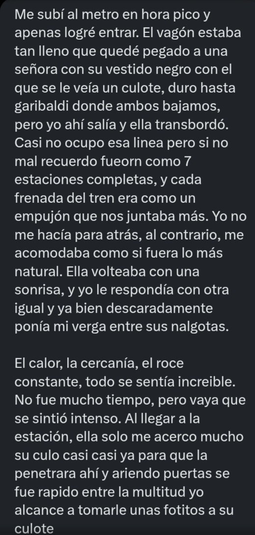 ARRIMONCONS's tweet photo. Iniciando l dia con buen relato de arrimon, que tengan un dia lleno de arrimones. DM abierto para que manden sus relatos o peticiones https://t.co/7qGygD3WuI