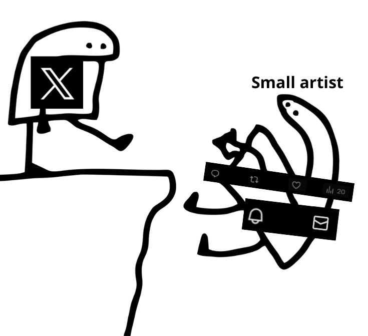 lizacarl__'s tweet photo. feels like small artists get pushed aside sometimes… but you’re not alone 🌊let’s support each other📷#smallartist #artmootsㅤ https://t.co/TzZOk5fn7e