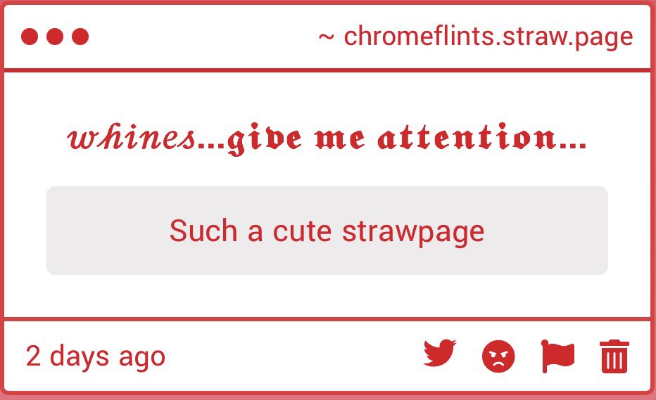 chromeflints tweet picture