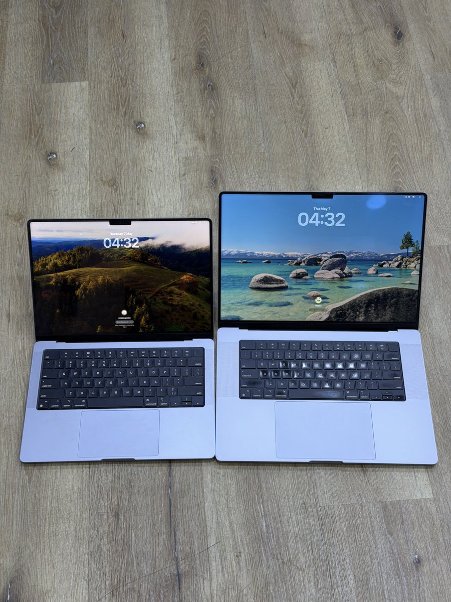 yankeeplug_'s tweet photo. I have some MacBook Pro M1Pro deals going At Crazy Discount prices.

MacBook Pro M1 Pro Chip🏷️: ₦1,099,000
• 16gb / 1TB 
• 16” 

MacBook Pro M1 Pro Chip🏷️: ₦1,250,000
• 32gb / 512GB 
• 16”

MacBook Pro M1 Pro Chip🏷️: ₦1,199,000
• 16gb / 512GB 
• 14” https://t.co/7WMz9FIXKO