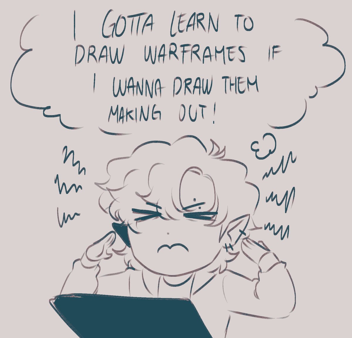 IronicOrange's tweet photo. haha do u guys have some art tips https://t.co/ldQaupVnhh
