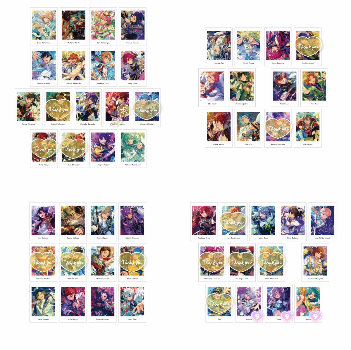 252th_'s tweet photo. 【交換】 あんスタ ぱしゃっつ Vol.7 action

譲：画像

求：千秋 >>> 夏目（友人分）

✧一部お声掛け中のためお時間いただきます
✧10BOX~予約予定
✧千秋含むお声掛けのみ
✧郵送希望
お気軽にお声掛けください🌸 https://t.co/neNMkVXR7h