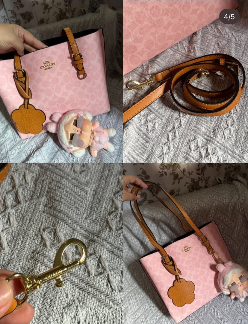 kucingnyatata's tweet photo. coach tote bag in powder pink based in jakpus!
Selling because I bought it on impulse (and while I was drunk 😭), so it hasn't been getting the love it deserves.
Looking for a new owner who'll actually use and enjoy it! 
#wts #preloved #coach https://t.co/waVm4sM23q