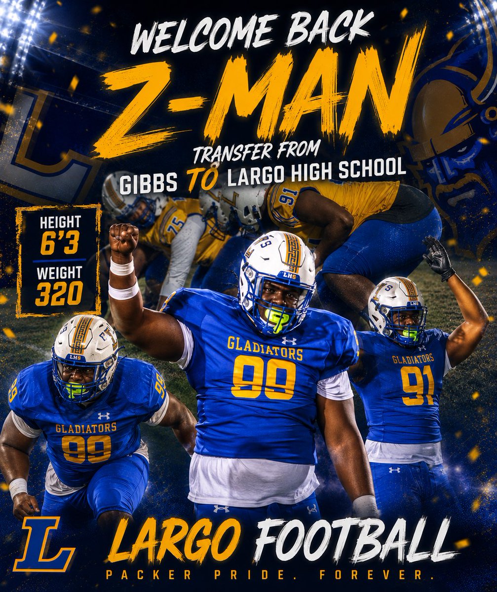zmckinnon99_'s tweet photo. For My Senior Year I Will Be Back At The Pen🐗 #AGTG @LargoFootball @SuncoastPreps https://t.co/C3fz9qu8W8
