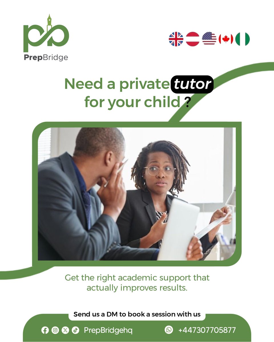 PrepBridgeHQ's tweet photo. Is your child struggling to keep up in class?
All you need is the right support, a patient tutor and lessons explained in a way that finally makes sense. https://t.co/eESJulTT2r