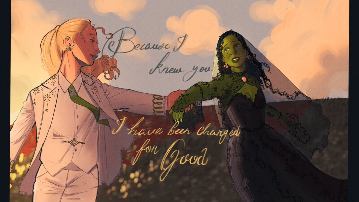 spawnofarse's tweet photo. I needed an excuse to draw glinda in a suit again #gelphie #wicked https://t.co/9Qo9VDMMJe