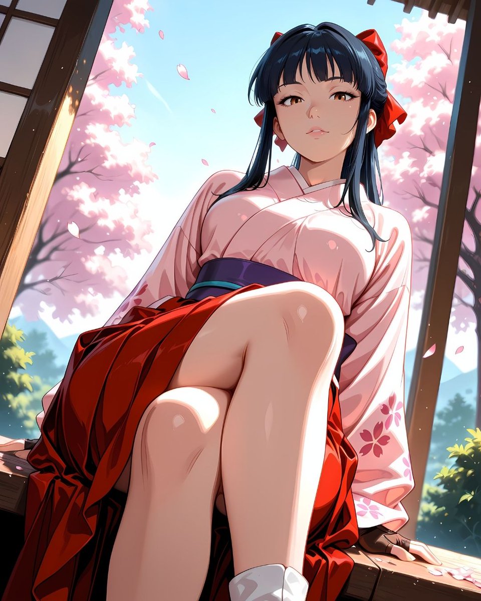 YameteAI's tweet photo. That look says everything 🌸 Would you follow Sakura on her next adventure ?

#SakuraShinguji #SakuraWars #AnimeArt #FanArt #AIAnime https://t.co/4g66dzs9UF