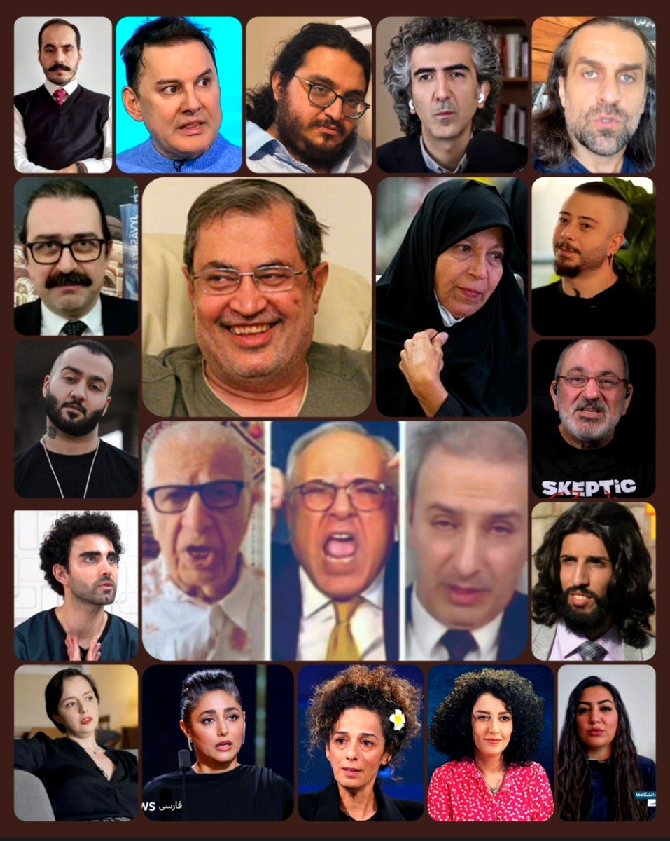 AminBehroozi2's tweet photo. دشمنان ایران وملت شجاع ایران و پهلوی!
​از صادراتی‌ها، مجاهدین و چپ‌ها تا مدعیان «زن زندگی آزادی»، جیره‌خواران BBC، VOA و تجزیه‌طلب‌ها؛ همگی سخنگویان بی‌مواجب وزارت اطلاعات و دست‌پرورده همین دو نفر وسط تصویرند! https://t.co/e5qF979eyx