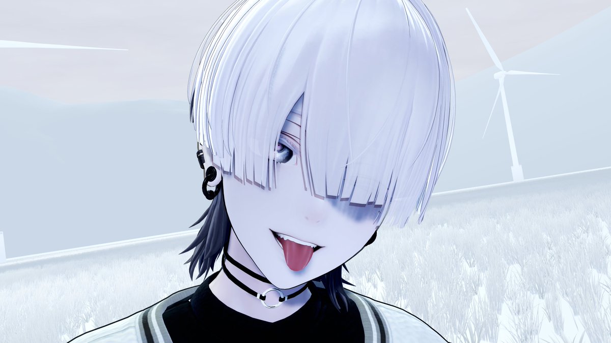iwashia03's tweet photo. 今日のブイチャ。男性アバターの泣夜めちゃいい！ https://t.co/VfXNGtw5ti