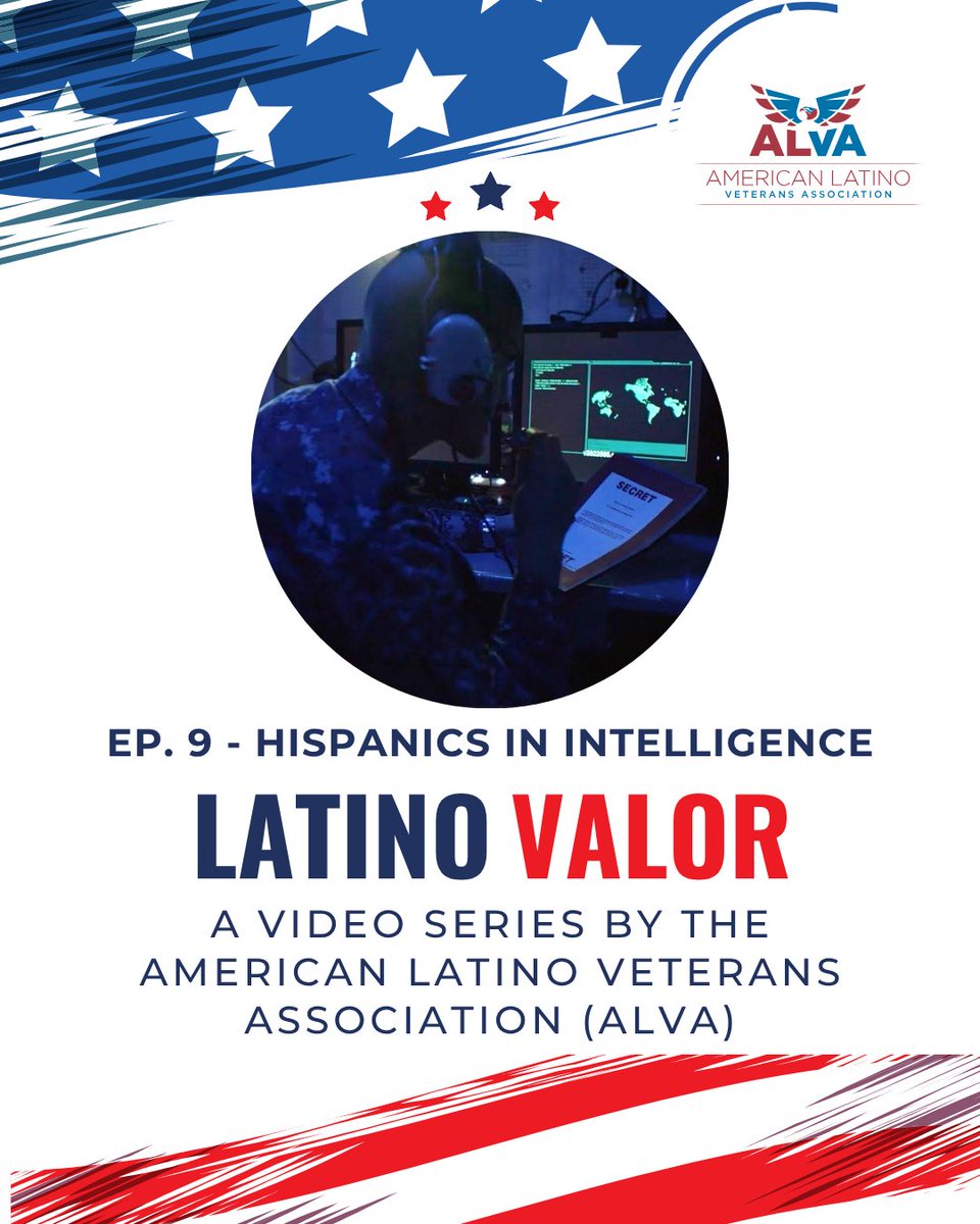 Alvavets's tweet photo. Our latest #LatinoValor episode honors 250+ years of Hispanic contributions to American intelligence.
Were you—or someone you know—part of the intelligence community? We'd love to hear your story. https://t.co/XcckIwH5Ft
#Veterans #MilitaryHistory #MilitaryIntelligence #ALVA https://t.co/JzTMQqDnaV
