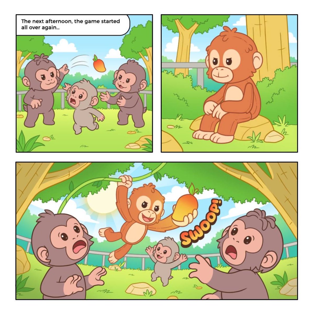 Punch_on_sol's tweet photo. The Adventures of Punch &amp; Oran-Mama: The Stolen Mango https://t.co/HBAhYJKZSD