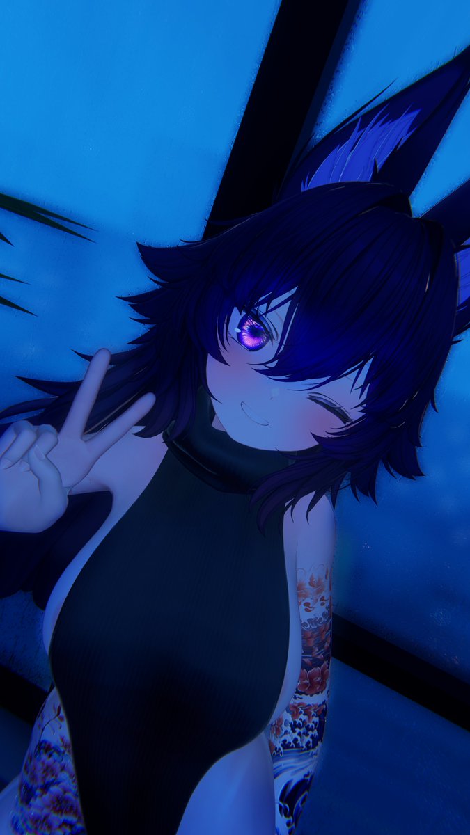 yolor16's tweet photo. 💤 Hey ! Have a good night ! 💤#VRChat #shinano_3d #Shinano3D https://t.co/Hu3OdmnsRJ