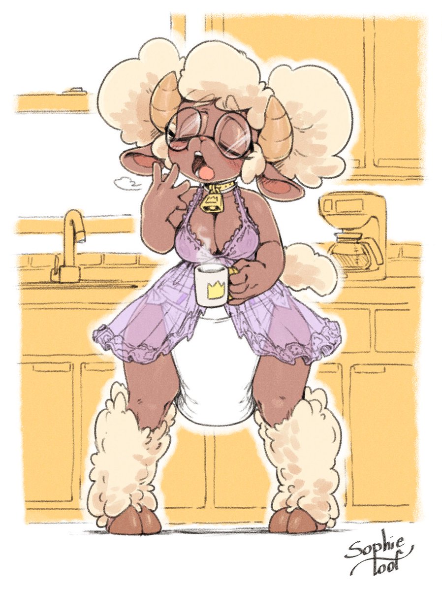 SophiePoof63's tweet photo. June's average morning routine~
Com for Baa on the blue site https://t.co/z15531jgyi