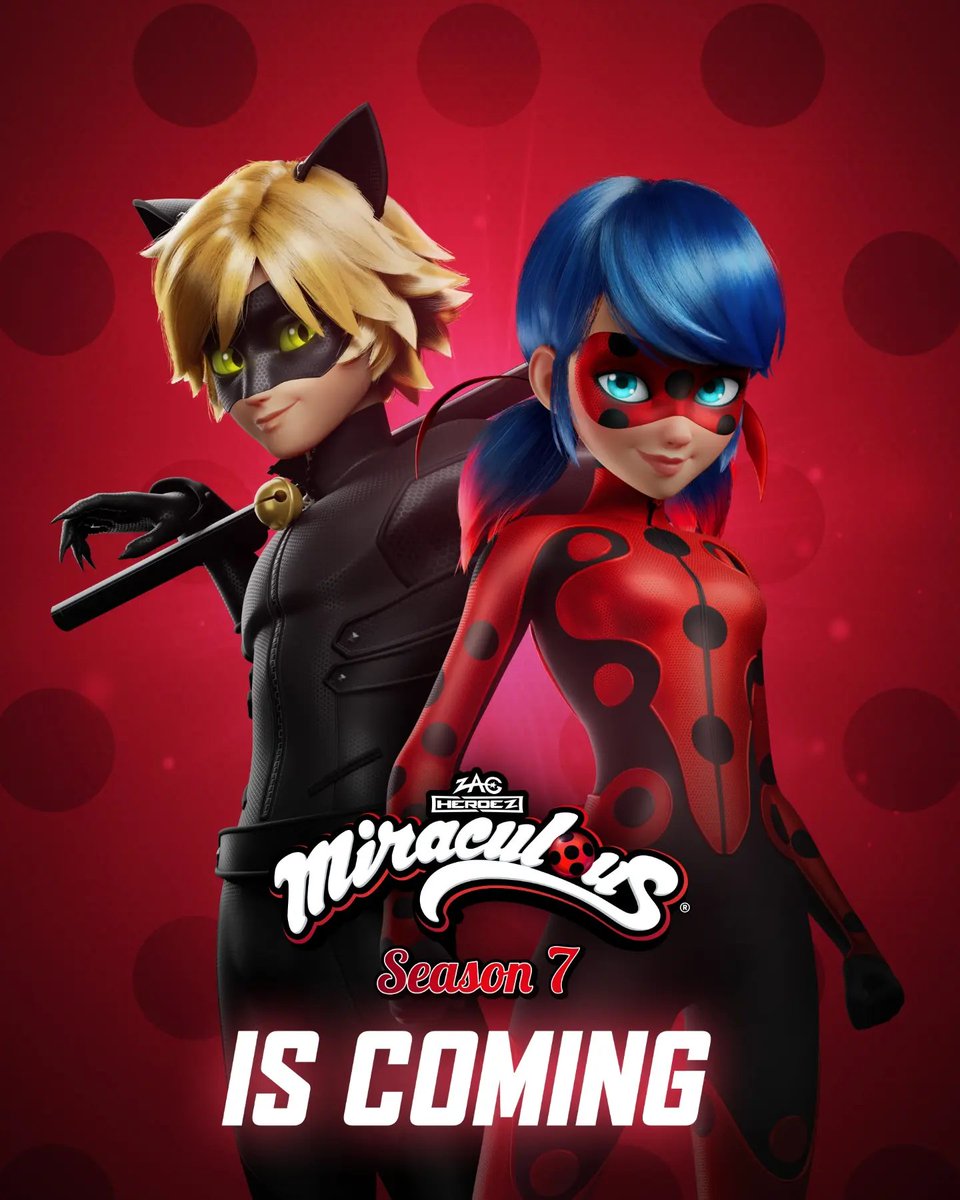 MLBFansWorld's tweet photo. 🚨 || New episodes of #MiraculousSeason7 were recorded this past Saturday, as confirmed by director Ezra Weisz:

"I fact, I've been directing new episodes all day today" https://t.co/SnelStuQRz