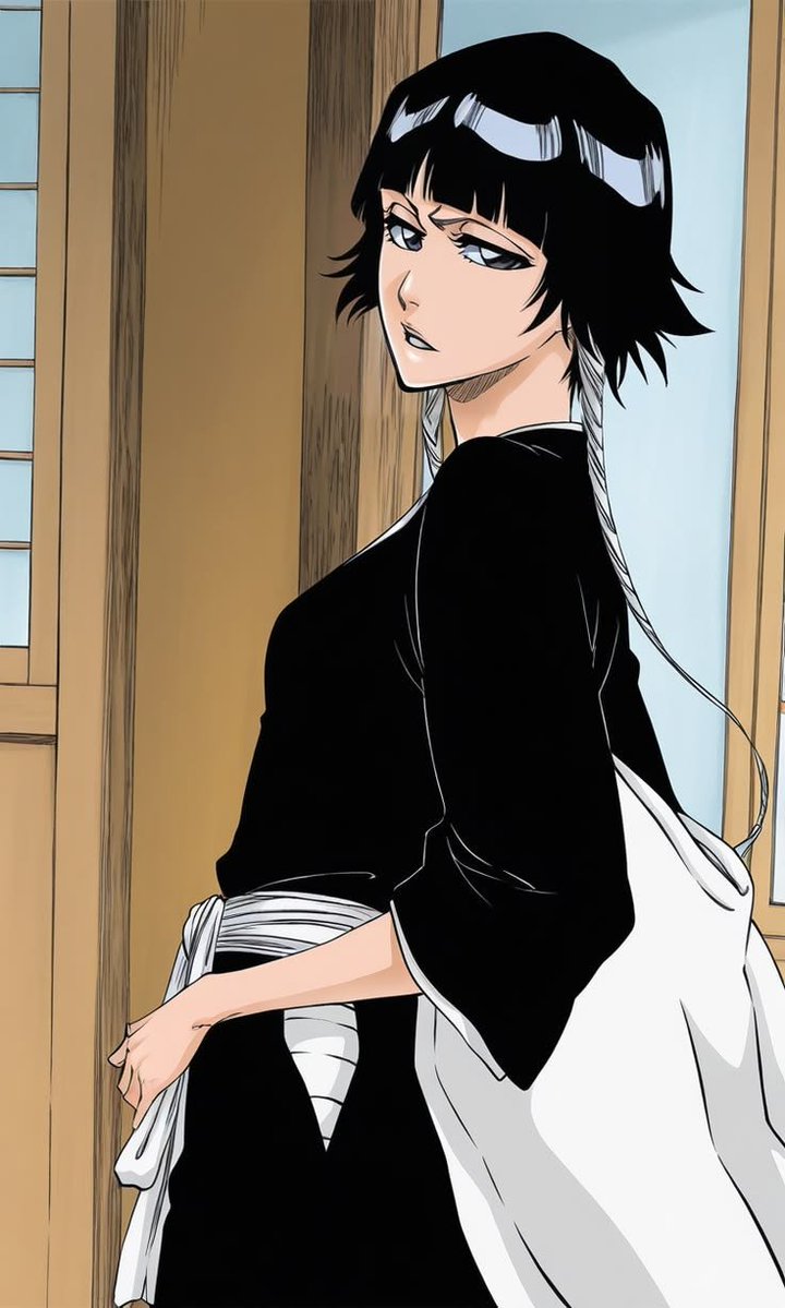 Yoruichi_Daily's tweet photo. Soi Fon is relaxing. 😊
#bleach #soifon #art https://t.co/RIM8IgPmp0