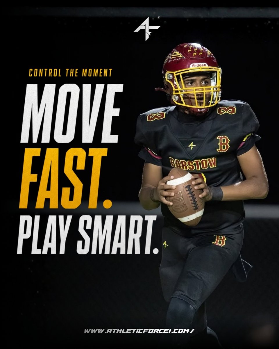 Athleticforce1's tweet photo. Move fast. Play smart. Control the moment.

Every second matters on the field. Stay focused, trust your instincts, and make the play when it counts.

🏈 Built for game-day performance
⚡ Made for speed and movement
🔥 Designed for serious competitors
Gear up with Athletic Force 1 https://t.co/tj6rZoOQCR