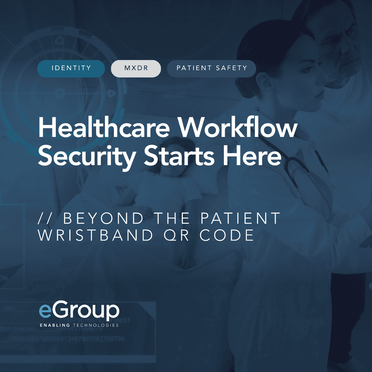 eGroup_Inc's tweet photo. For #healthcare teams, a patient wristband QR code is routine, but how do you verify trust in users, #devices, #apps, #networks, and clinical systems? Learn why #HealthcareIT needs to look past tools and focus on securing the chain of trust in workflows.
https://t.co/udrJ99ZQ0X https://t.co/SJNk4PyCtV