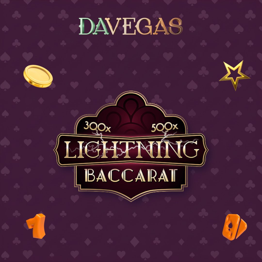 davegas_giris's tweet photo. ⚡ Lightning Baccarat masasında şansını test et ve efsanevi çarpanlarla devasa ödemeleri anında cebine indir. Canlı casino coşkusunu doruklarda yaşa ve büyük nakit kazancını hemen şimdi yakala. Davegas Giriş: https://t.co/7ur7znRPWi https://t.co/coo6wRxAfi