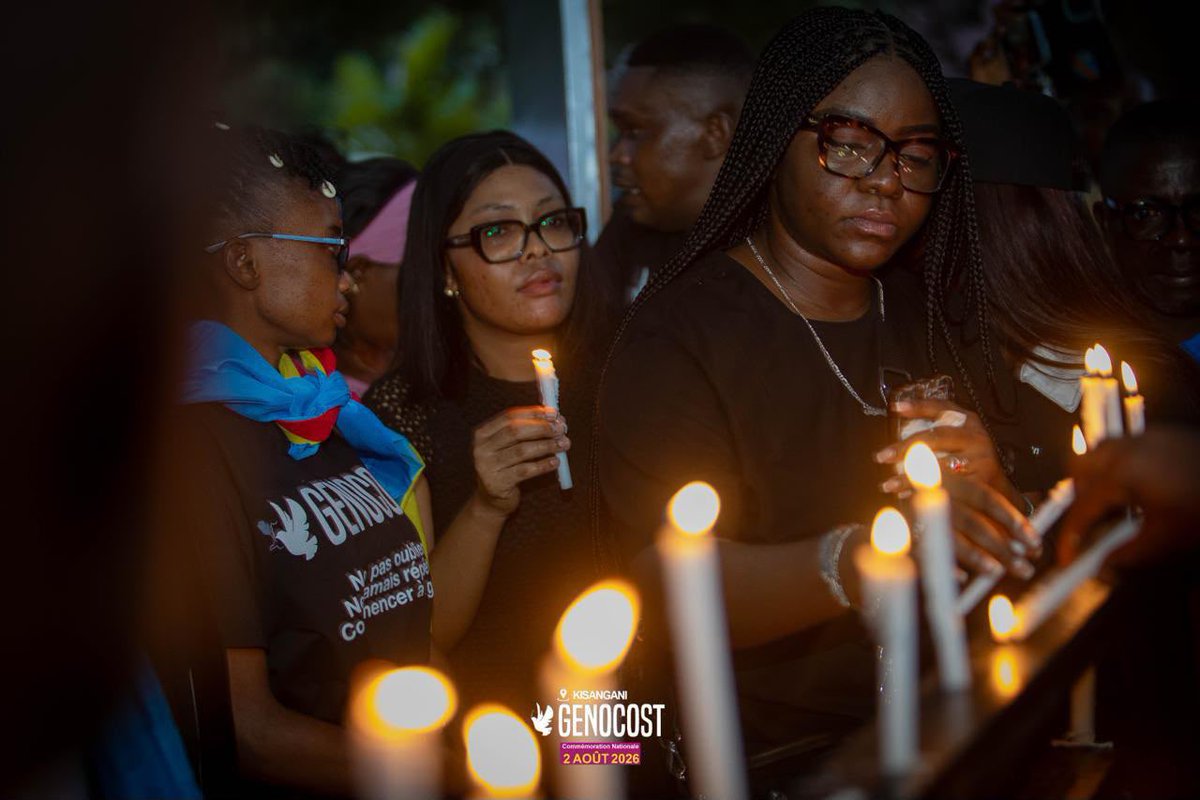 FonarevRDC's tweet photo. Kisangani se souvient.

Dans le recueillement et la dignité, la ville de Kisangani a rendu hommage aux millions de victimes du GENOCOST ainsi qu’à toutes les victimes des crimes commis en République démocratique du Congo. https://t.co/baCFY49BjQ