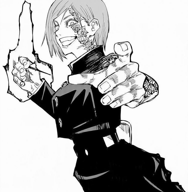 kkubluu's tweet photo. I wish we got to see #her in the culling games. She would’ve devoured everyone icl. https://t.co/IMvmWXOrAl