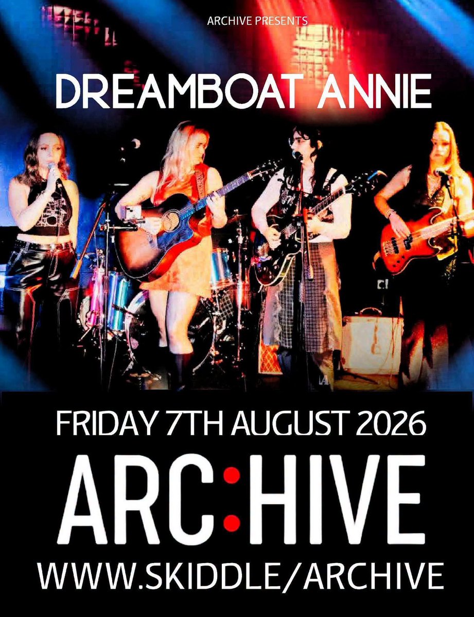 ARCHIVELPOOL's tweet photo. 🚨THIS WEEKEND🚨
Friday 7th August 
#DreamBoatAnnie
@NaiCampbelMusic
Limited Tickets Available 
https://t.co/avpNzgFCq6

Saturday 8th August 
#BeatnikHurricane &amp; Friends
Limited Tickets Available 
https://t.co/Nyh2i6UqgJ https://t.co/HTMwZaBQoM