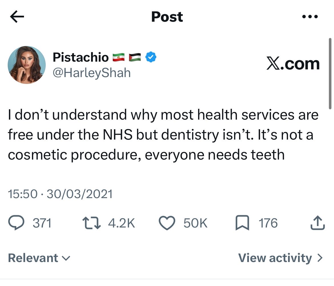 HarleyShah's tweet photo. You waited a long time to steal this word for word 😂 https://t.co/J6dirnPo7z
