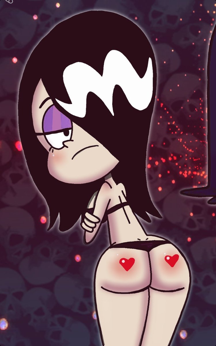 LoganMock5's tweet photo. While I'm not a goth Girls, I have a crush on sexy goth Girls with big butts, like lucy, haiku, and persephone. Anyone wanna role play with me about them farting in their undies and in the nude? https://t.co/k8AL7sJjXD