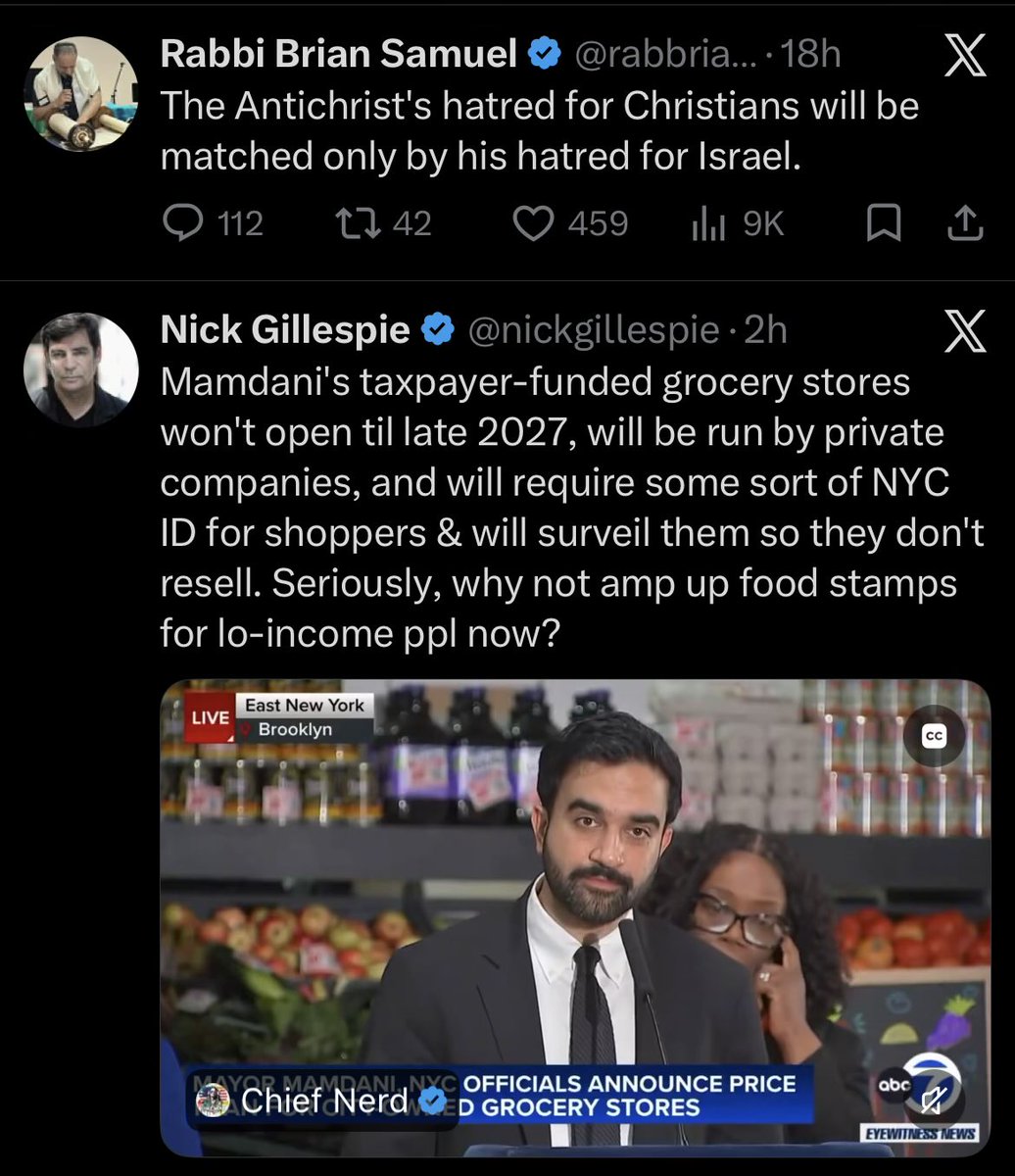 DJB132w's tweet photo. @rabbriansamuel Your post showed up with one of Satan’s own right after. https://t.co/eg4lYsN1NL