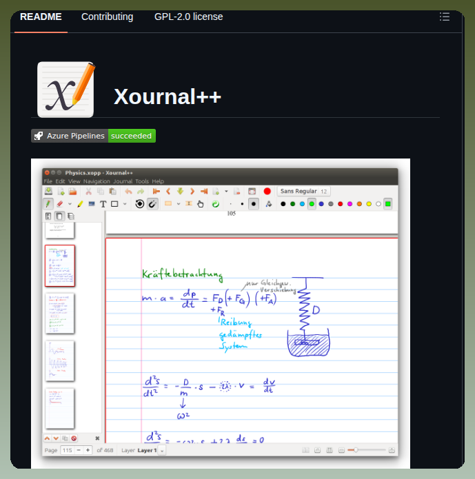 tom_doerr's tweet photo. Open-source handwriting notetaking software alternative to OneNote, featuring PDF annotation support.

https://t.co/J2ImJGcg0K https://t.co/04BI1Dt69n