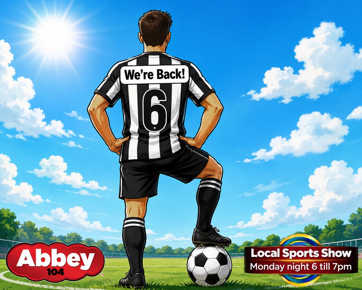 CathyJaneSport1's tweet photo. Don't forget that the @Abbey_104 #LocalSportsShow sponsored by @Yellowbox at 6 tonight. We are welcome back #ZebraZone for @SherborneTownFC opening win &amp; #GreenScene for @YTFC Pre-Season finale. Plus loads more! Hope to see you soon. https://t.co/wRILNSMqKj