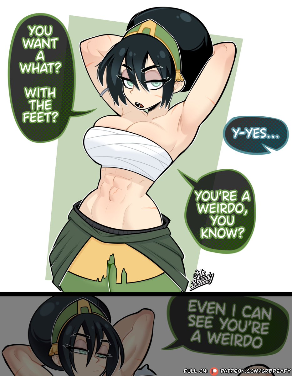 MrBready_'s tweet photo. Quick Toph i made while watching the movie
#AvatarTLOA #sfw https://t.co/BjIoiuzI73
