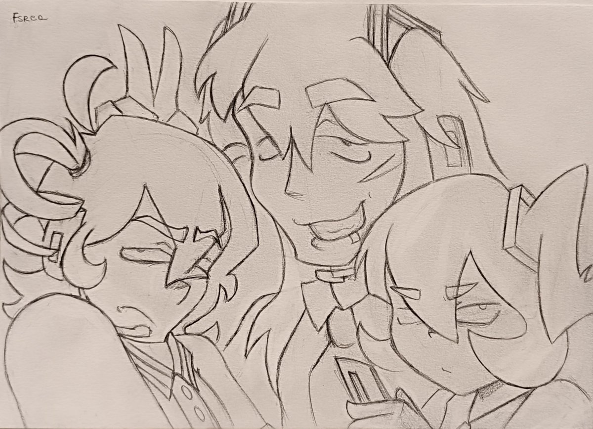 StyxPumpkins's tweet photo. Triple baka #fried #fanart https://t.co/VUGthTRcGk