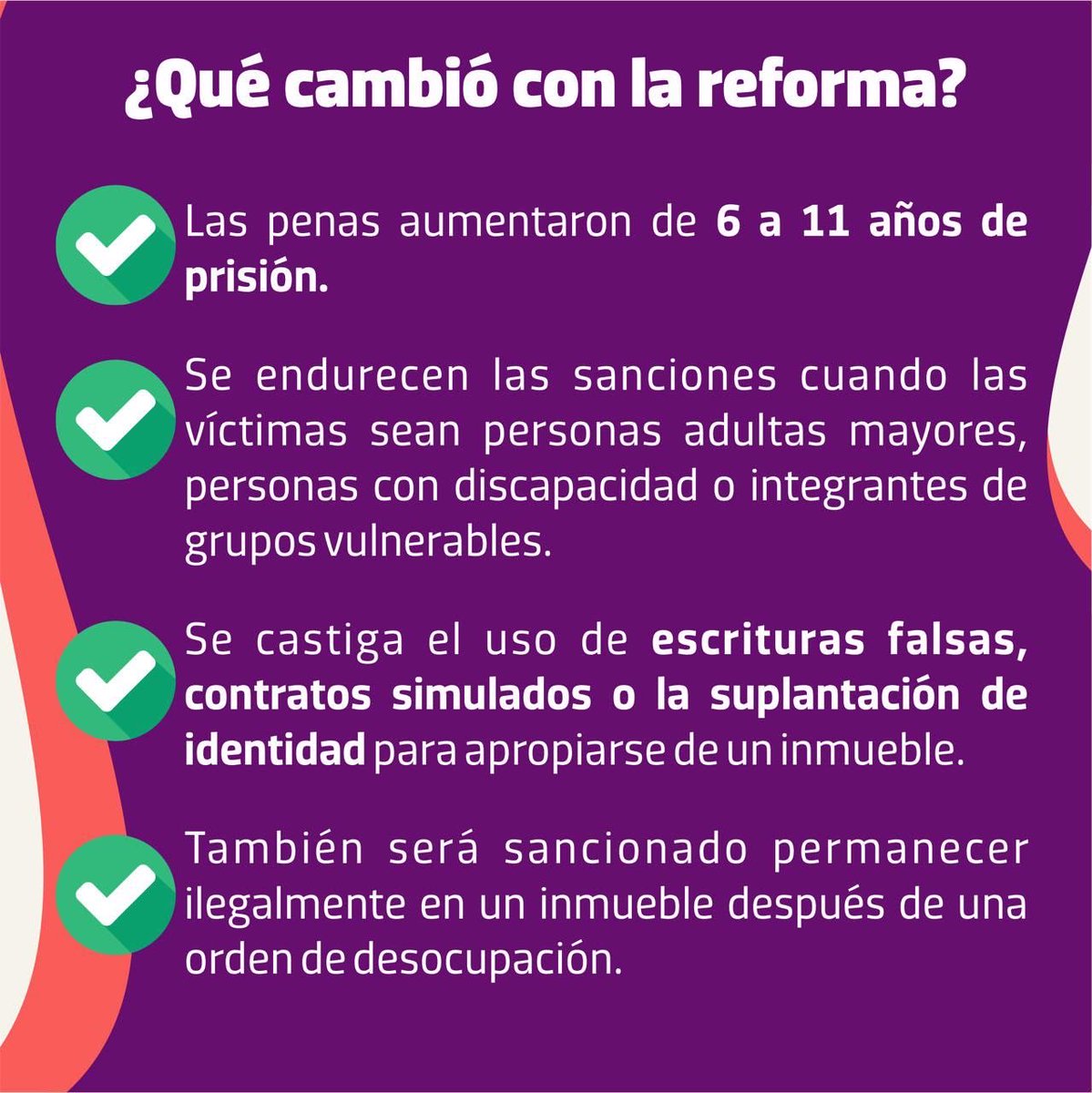 MarthaAvilaCDMX's tweet photo. El despojo no puede seguir lastimando el patrimonio de las familias.
En la Ciudad de México respaldamos una estrategia integral para combatir este delito: leyes más fuertes, instituciones coordinadas y acciones contundentes para cerrar el paso a quienes buscan apropiarse ilegalmente del hogar de las y los capitalinos.