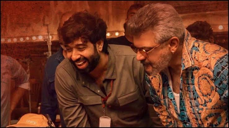 CinemaWithAB's tweet photo. After #GoodBadUgly, once again a massy vibe English title #DareDevil from the Fanboy AadhikRavichandran 🤩🔥

Looks like once again Adhik gonna unleash the mass version on #Ajithkumar in this film👌 https://t.co/fv19mZ7iL6
